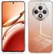 Защитный чехол Deexe Crystal Hybrid для OPPO Reno 12 F/FS - Transparent (360139T). Фото 3 из 7