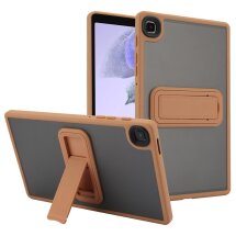 Защитный чехол Deexe Crystal Kickstand для Samsung Galaxy Tab A7 Lite (T220/T225) - Gold: фото 1 из 12