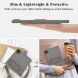 Захисний чохол Deexe Crystal Kickstand для Samsung Galaxy Tab A7 Lite (T220/T225) - Pink (252151P). Фото 7 з 12