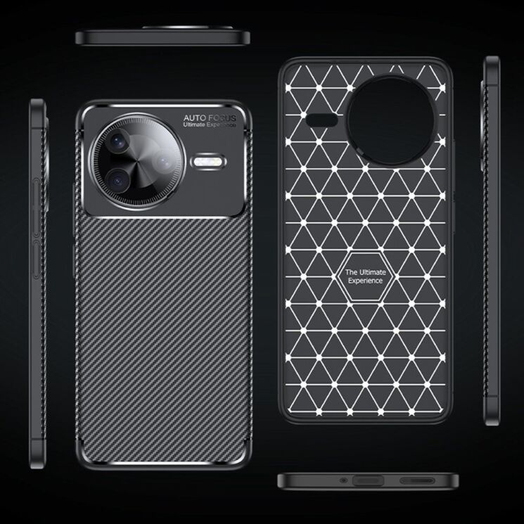 Захисний чохол Deexe Fusion для Xiaomi Poco F7 Ultra - Black: фото 9 з 9