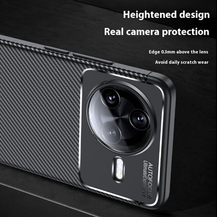 Захисний чохол Deexe Fusion для Xiaomi Poco F7 Ultra - Black: фото 5 з 9