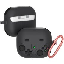 Захисний чохол Deexe Game Console для Samsung Galaxy Buds 3 / Buds 3 Pro - Dark Grey: фото 1 з 3