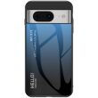 Защитный чехол Deexe Gradient Color для Google Pixel 8 - Black / Blue (325724BL)