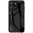 Защитный чехол Deexe Gradient Color для Motorola Moto G15 - Black (377416B)