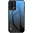 Защитный чехол Deexe Gradient Color для Motorola Moto G24 Power - Black / Blue (347917BL)