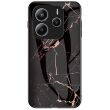 Защитный чехол Deexe Gradient Pattern для Xiaomi Redmi Note 14 5G - Black / Gold (379402BF)