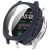 Захисний чохол Deexe Hollow Frame для Samsung Galaxy Watch 7 (44mm) - Midnight Blue: фото 1 з 7