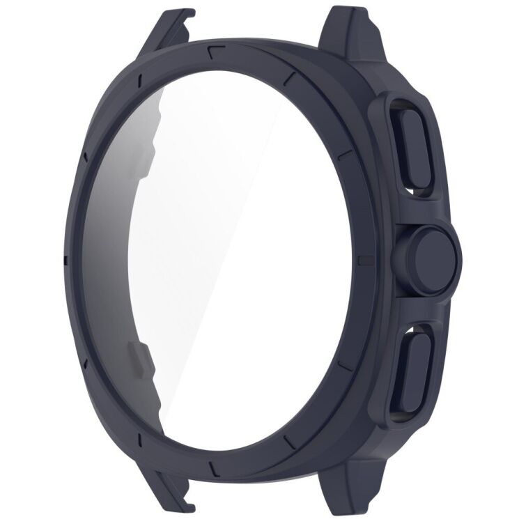 Защитный чехол Deexe Hollow Frame для Samsung Galaxy Watch 7 (44mm) - Midnight Blue: фото 4 из 7