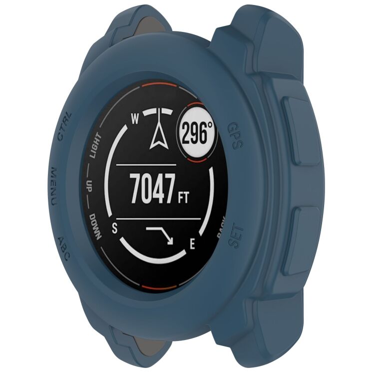 Захисний чохол Deexe Hollow Cover для Garmin Instinct E (40mm) - Blue (400500L) Захисний чохол Deexe Hollow Cover для Garmin Instinct E (40mm) - Blue: фото 6 з 8