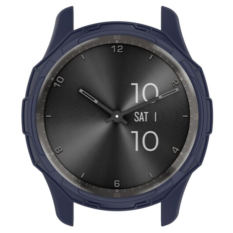 Защитный чехол Deexe Hollow Cover для Garmin Vivomove Trend - Midnight Blue: фото 6 из 8