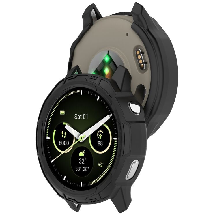 Защитный чехол Deexe Hollow Frame для Garmin Venu 4 (41mm) - Black (362401B) Защитный чехол Deexe Hollow Frame для Garmin Venu 4 (41mm) - Black: фото 6 из 7