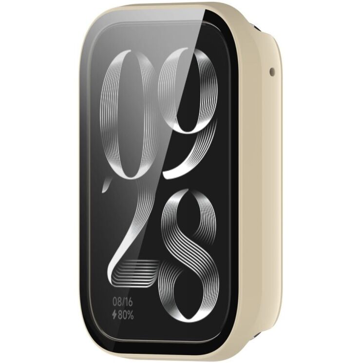 Защитный чехол Deexe Hollow Frame для Xiaomi Mi Smart Band 9 Pro - Ivory White: фото 6 из 8
