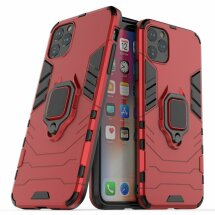 Захисний чохол Deexe Hybrid Case для Apple iPhone 11 Pro Max - Red: фото 1 з 6