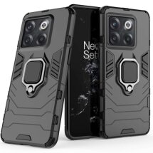 Захисний чохол Deexe Hybrid Case для OnePlus 10T / Ace Pro - Black: фото 1 з 7
