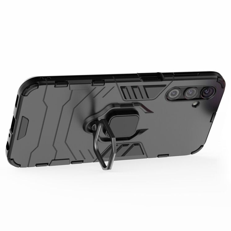 Защитный чехол Deexe Hybrid Case для Samsung Galaxy A24 (A245) - Black: фото 4 из 8