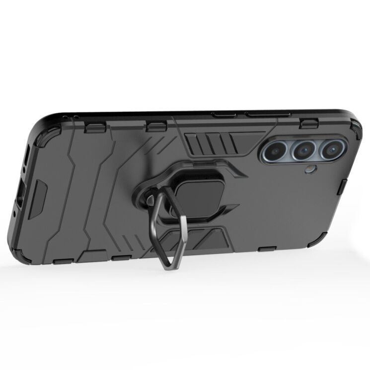 Захисний чохол Deexe Hybrid Case для Samsung Galaxy A54 (A546) - Black: фото 3 з 8