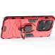 Защитный чехол Deexe Hybrid Case для Xiaomi Redmi Note 14 5G - Red (373411R). Фото 2 из 6