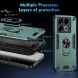 Защитный чехол Deexe Hybrid Shell для Infinix Note 40 Pro - Black (352019B). Фото 7 из 7