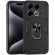 Защитный чехол Deexe Hybrid Shell для Infinix Note 40 Pro - Black (352019B)