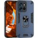 Защитный чехол Deexe Hybrid Shell для Motorola Edge 50 Neo - Blue (367144L). Фото 1 из 7