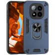 Защитный чехол Deexe Hybrid Shell для Xiaomi Redmi Note 14 Pro Plus - Blue (373207L)