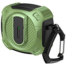 Защитный чехол Deexe Hyper Case для Apple AirPods 4 - Green: фото 1 из 9