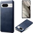 Защитный чехол Deexe Leather Back Cover для Google Pixel 8 - Blue (325769L)