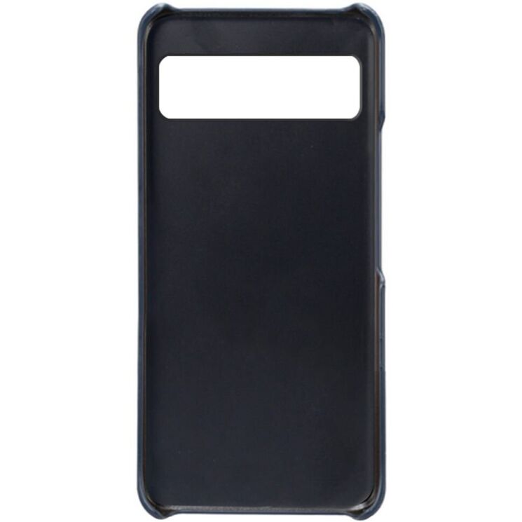 Защитный чехол Deexe Leather Back Cover для Google Pixel 8 - Blue: фото 4 из 4