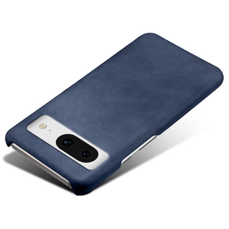 Защитный чехол Deexe Leather Back Cover для Google Pixel 8 - Blue: фото 3 из 4