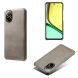 Защитный чехол Deexe Leather Back Cover для Realme C67 - Grey (346218H). Фото 4 из 4