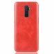 Защитный чехол Deexe Leather Back Cover для Realme X2 Pro - Red (248604R). Фото 2 из 7