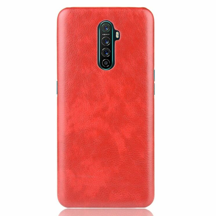 Защитный чехол Deexe Leather Back Cover для Realme X2 Pro - Red: фото 2 из 7