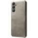 Защитный чехол Deexe Leather Back Cover для Samsung Galaxy S25 (S931) - Grey (375355H). Фото 1 из 4