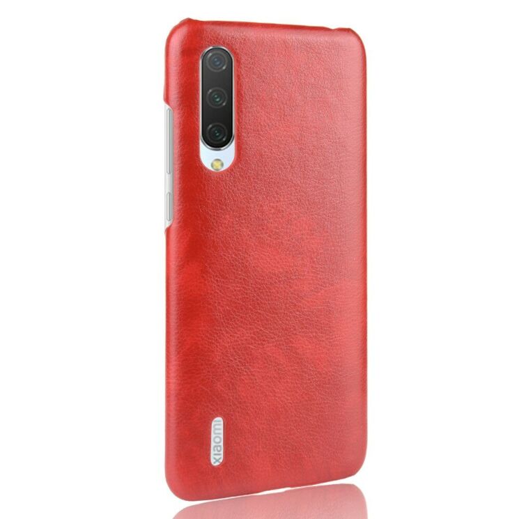 Захисний чохол Deexe Leather Back Cover для Xiaomi Mi CC9e / Mi A3 - Red: фото 3 з 6