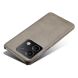 Защитный чехол Deexe Leather Back Cover для Xiaomi Redmi Note 13 5G - Grey (341229H). Фото 4 из 4