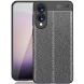 Защитный чехол Deexe Leather Cover для Samsung Galaxy S25 Edge (S937) - Black (377527B). Фото 1 из 8