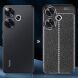 Защитный чехол Deexe Leather Cover для Xiaomi Poco F6 - Black (355039B). Фото 4 из 7