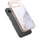 Защитный чехол Deexe Marble Style для Google Pixel 9a - White (375423W). Фото 2 из 6