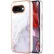 Защитный чехол Deexe Marble Style для Google Pixel 9a - White (375423W)