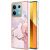Защитный чехол Deexe Marble Style для Xiaomi Redmi Note 13 5G - Rose Gold: фото 1 из 6