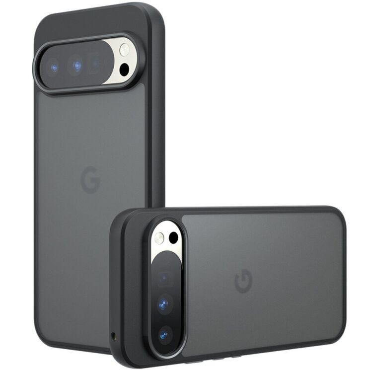 Защитный чехол Deexe Matte Skin для Google Pixel 10 Pro XL - Black: фото 1 из 5