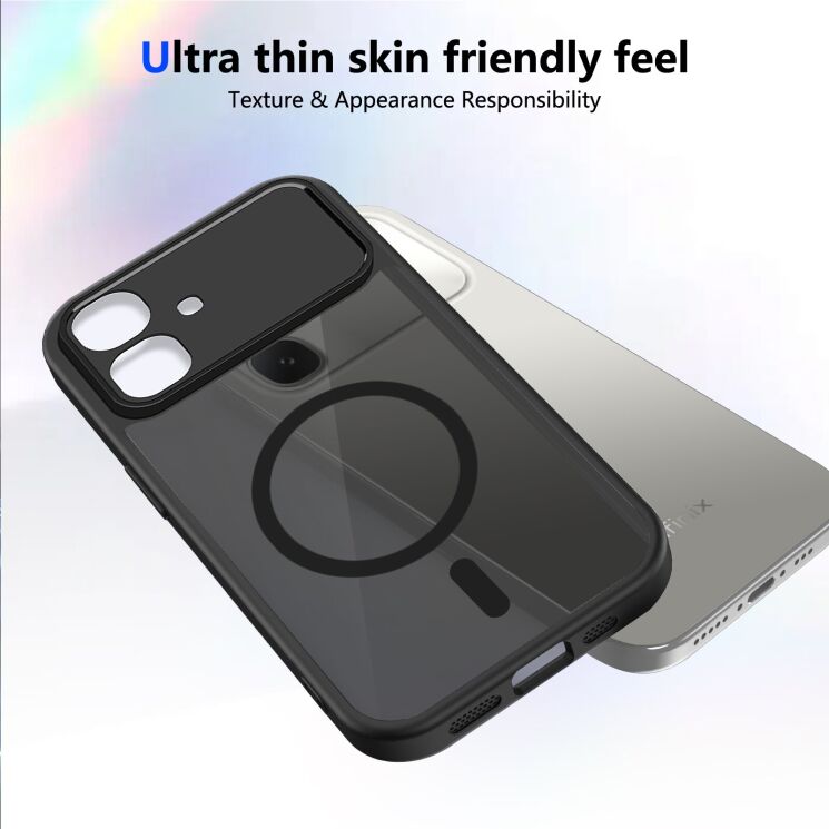 Защитный чехол Deexe Matte Skin with MagSafe для Infinix Smart 20 - Transparent: фото 4 из 8