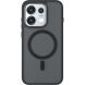 Защитный чехол Deexe Matte Skin with MagSafe для OPPO Reno 16 Pro - Black (413604B). Фото 1 из 14