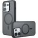 Защитный чехол Deexe Matte Skin with MagSafe для OPPO Reno 16 Pro - Black (413604B). Фото 2 из 14
