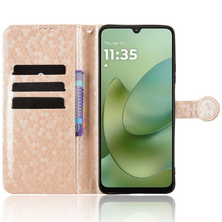 Захисний чохол Deexe Pegasus Cover для Motorola Moto G06 / G06 Power - Rose Gold: фото 3 з 7