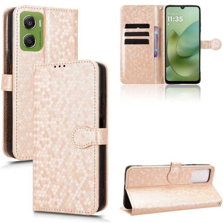 Захисний чохол Deexe Pegasus Cover для Motorola Moto G06 / G06 Power - Rose Gold: фото 7 з 7