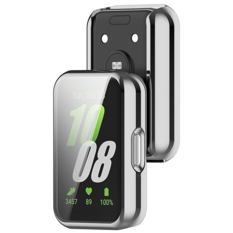 Защитный чехол Deexe Protective Frame для Samsung Galaxy Fit 3 - Silver: фото 7 из 8