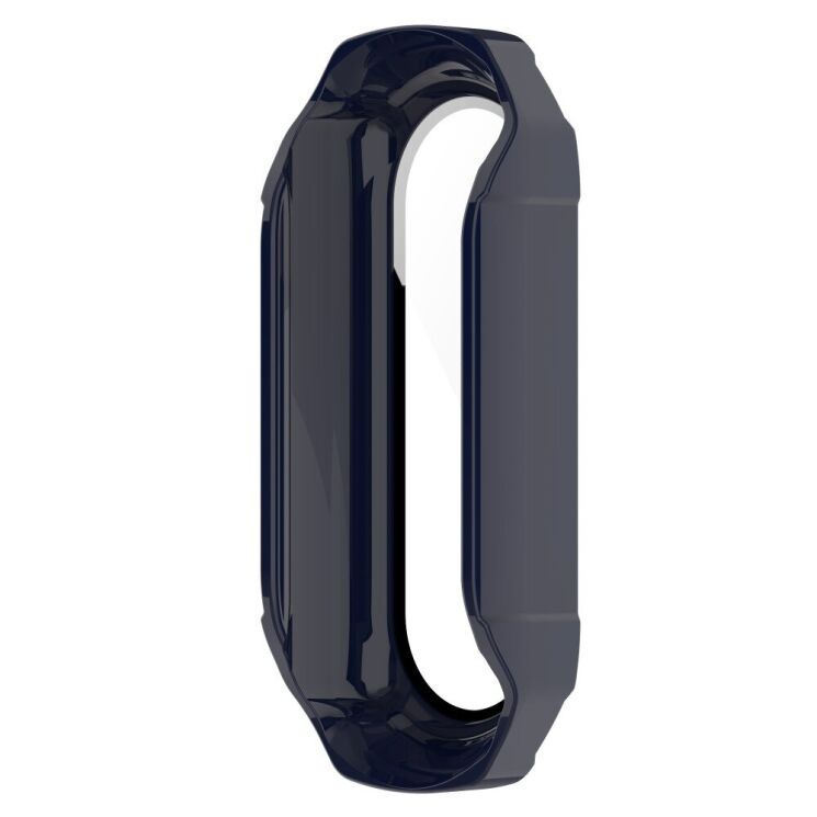 Защитный чехол Deexe Protective Frame для Xiaomi Mi Band 7 - Ink Blue: фото 3 из 6