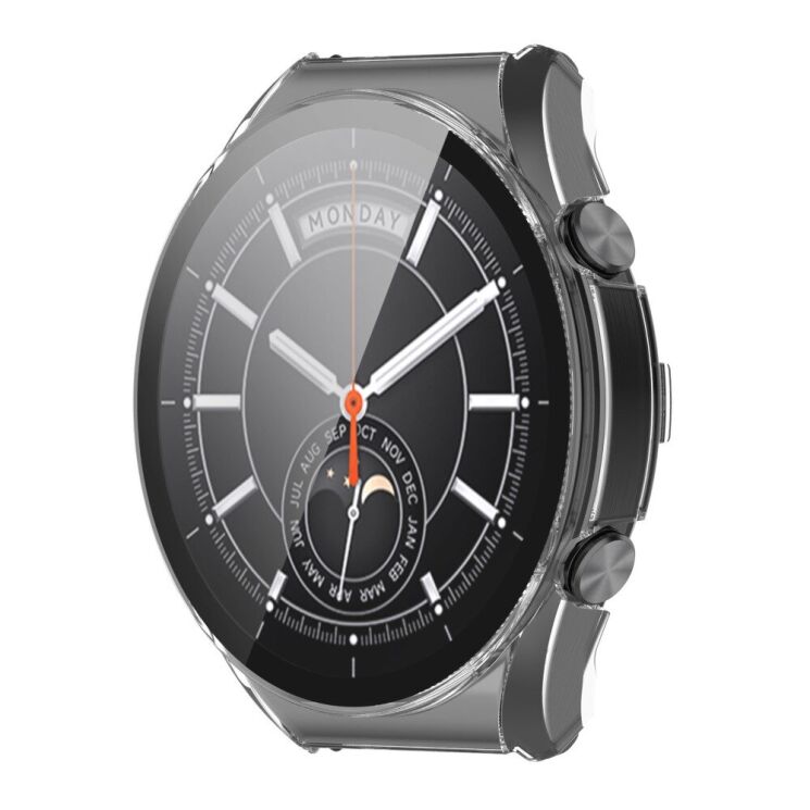 Защитный чехол Deexe Protective Frame для Xiaomi Watch S1 - Transparent: фото 4 из 9
