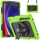 Защитный чехол Deexe Shockproof Case для Samsung Galaxy Tab S9 (X710/716) - Yellowgreen (333020YG). Фото 1 из 8